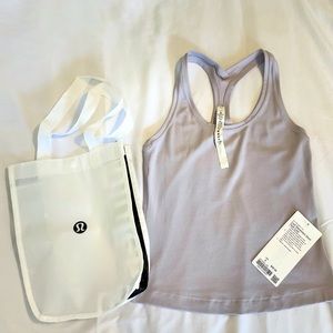 Lululemon Cool Racerback Short Tank - Iced Iris - NWT Size 6